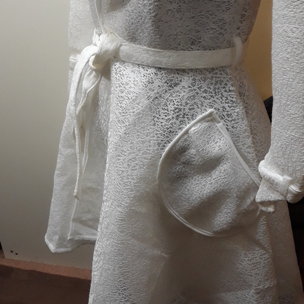 Mesh Trench Coat. - Picture 8 of 8